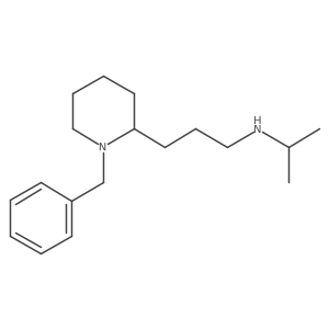 3-(1-benzylpiperidin-2-yl)-N-isopropylpropan-1-amine Structure