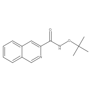 N-tert-butoxyisoquinoline-3-carboxamide Structure