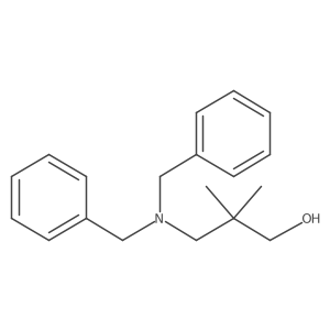 3-(Dibenzylamino)-2,2-dimethylpropan-1-ol Structure
