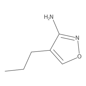 4-Propylisoxazol-3-amine Structure