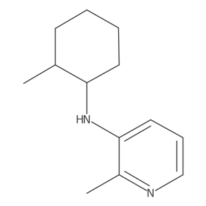 2-Methyl-N-(2-methylcyclohexyl)pyridin-3-amine Structure