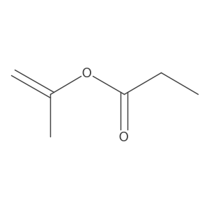 Isopropenyl propionate结构式