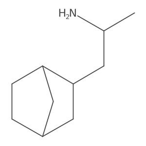 (2R)-1-{bicyclo[2.2.1]heptan-2-yl}propan-2-amine Structure