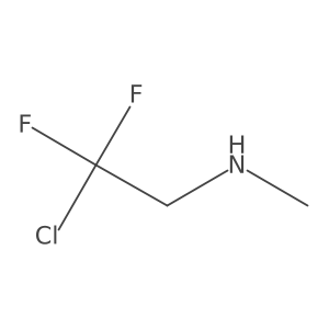 (2-Chloro-2,2-difluoroethyl)(methyl)amine Structure