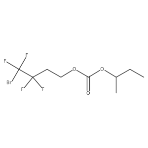 4-Bromo-3,3,4,4-tetrafluorobutyl sec-butyl carbonate Structure