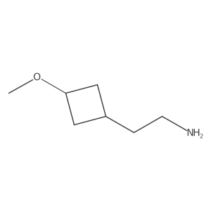 2-(3-Methoxycyclobutyl)ethan-1-amine结构式