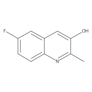 6-Fluoro-2-methylquinolin-3-ol Structure