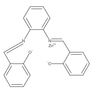 Zinc, [[|A,|A'-(o-phenylenedinitrilo)di-o-cresolato](2-)]-结构式