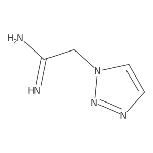 2-(1H-1,2,3-triazol-1-yl)ethanimidamide Structure