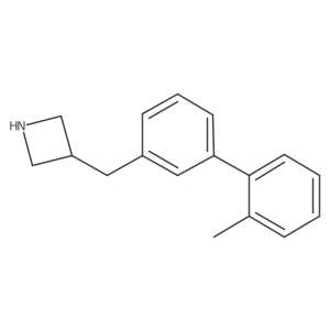 3-{[3-(2-Methylphenyl)phenyl]methyl}azetidine Structure