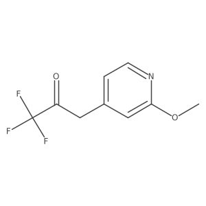 1,1,1-Trifluoro-3-(2-methoxypyridin-4-yl)propan-2-one Structure