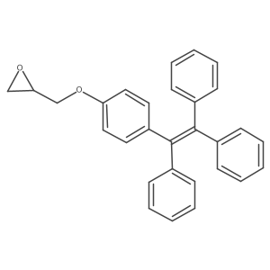 (S)-2-((4-(1,2,2-Triphenylvinyl)phenoxy)methyl)oxirane结构式