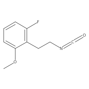 1-Fluoro-2-(2-isocyanatoethyl)-3-methoxybenzene Structure