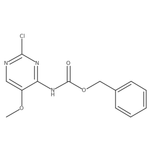 benzyl N-(2-chloro-5-methoxypyrimidin-4-yl)carbamate Structure