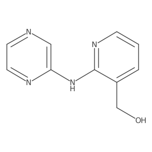 {2-[(Pyrazin-2-yl)amino]pyridin-3-yl}methanol Structure