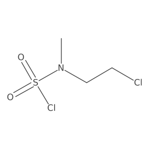 N-(2-chloroethyl)-N-methylsulfamoyl chloride Structure