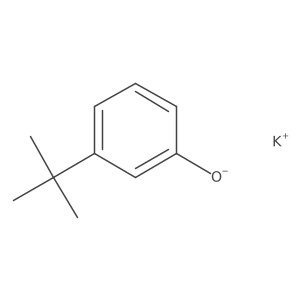 Potassium 3-(tert-butyl)phenolate Structure