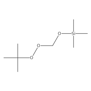 [[(1,1-Dimethylethyl)dioxy]methoxy]trimethylsilane结构式