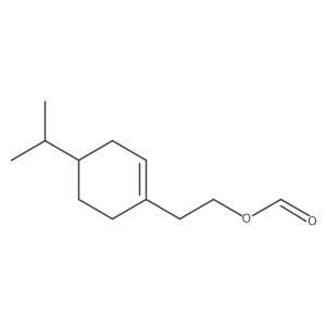 2-(4-Isopropyl-1-cyclohexen-1-yl)ethyl formate Structure