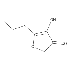 4-Hydroxy-5-propylfuran-3(2H)-one结构式