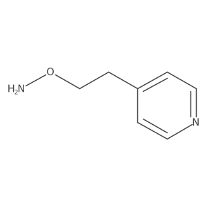 O-[2-(pyridin-4-yl)ethyl]hydroxylamine Structure