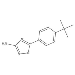 5-(4-Tert-butylphenyl)-1,2,4-oxadiazol-3-amine Structure