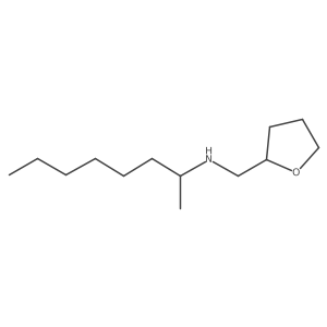 N-((Tetrahydrofuran-2-yl)methyl)octan-2-amine结构式