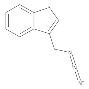 3-(Azidomethyl)-1-benzothiophene结构式