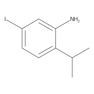 5-Iodo-2-isopropylaniline Structure