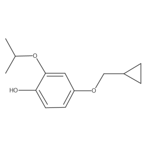 4-(Cyclopropylmethoxy)-2-isopropoxyphenol Structure