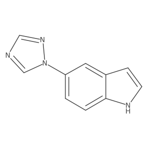5-(1H-1,2,4-triazol-1-yl)-1H-indole Structure