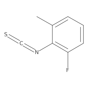 1-fluoro-2-isothiocyanato-3-methylBenzene结构式