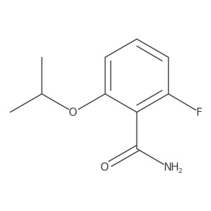 2-Fluoro-6-(isopropoxy)benzamide结构式