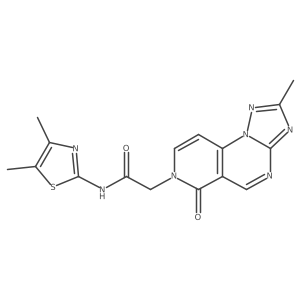 N-(4,5-dimethyl-1,3-thiazol-2-yl)-2-(2-methyl-6-oxopyrido[3,4-e][1,2,4]triazolo[1,5-a]pyrimidin-7(6H)-yl)acetamide Structure