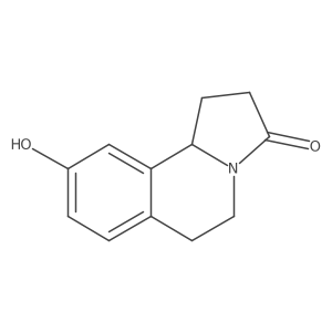 9-Hydroxy-1,5,6,10B-tetrahydropyrrolo[2,1-A]isoquinolin-3(2H)-one结构式