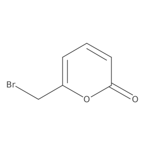 6-(Bromomethyl)-2h-pyran-2-one Structure