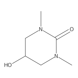 5-Hydroxy-1,3-dimethyl-tetrahydro-pyrimidin-2-one结构式