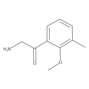 2-Amino-1-(2-methoxy-3-methylphenyl)ethan-1-one Structure