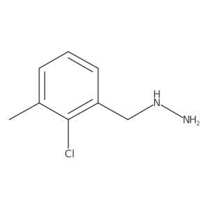 (2-Chloro-3-methylbenzyl)hydrazine结构式