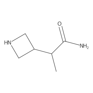 2-(Azetidin-3-yl)propanamide Structure
