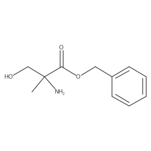 Benzyl 2-amino-3-hydroxy-2-methylpropanoate Structure