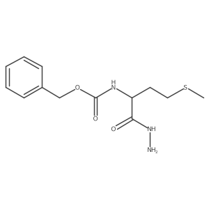 N-[(Phenylmethoxy)carbonyl]methionine hydrazide Structure