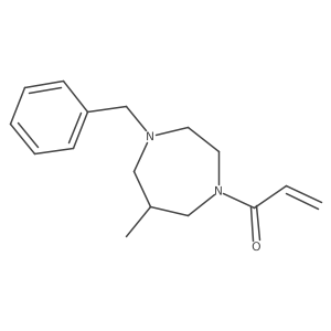 1-(4-Benzyl-6-methyl-1,4-diazepan-1-yl)prop-2-en-1-one Structure
