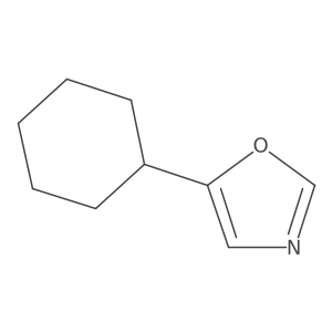 5-Cyclohexyl-1,3-oxazole Structure