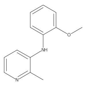 N-(2-methoxyphenyl)-2-methylpyridin-3-amine结构式