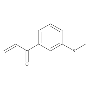 1-[3-(Methylsulfanyl)phenyl]prop-2-en-1-one Structure