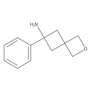 6-Phenyl-2-oxaspiro[3.3]heptan-6-amine结构式