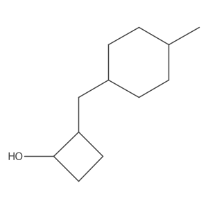2-[(4-Methylcyclohexyl)methyl]cyclobutan-1-ol Structure