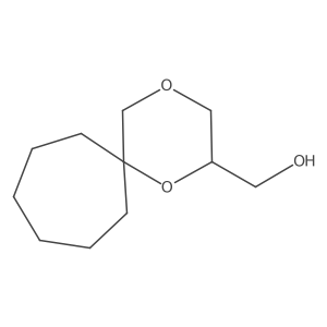 {1,4-Dioxaspiro[5.6]dodecan-2-yl}methanol Structure