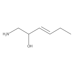 (2R)-1-aminohex-3-en-2-ol Structure